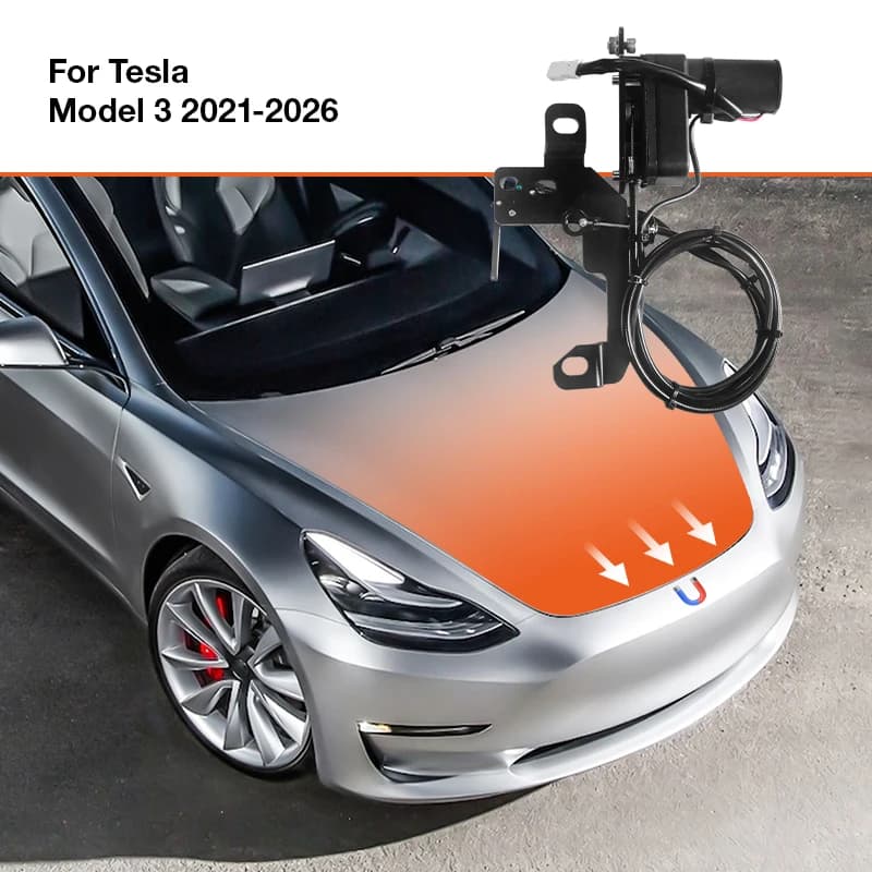 Ferme-coffre avant électrique, ferme-coffre automatique à fermeture douce par aspiration pour Tesla