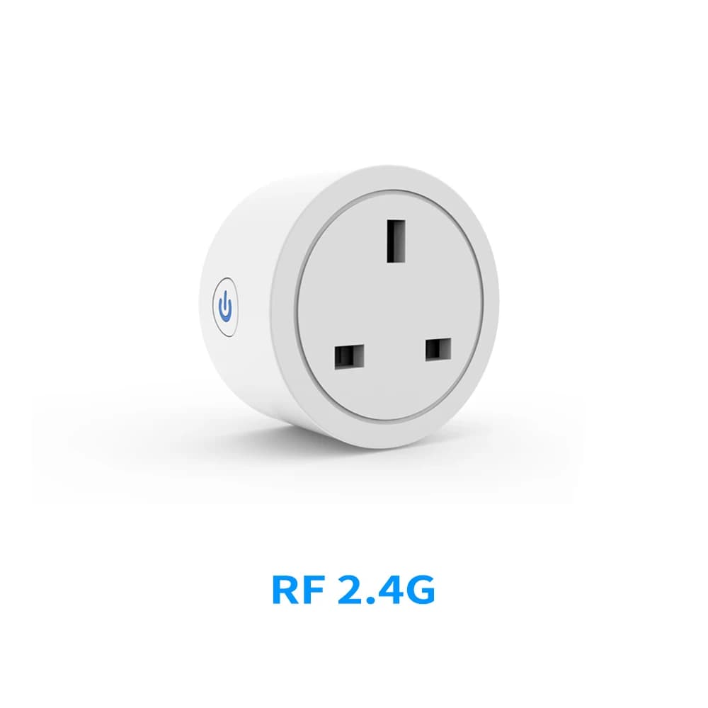 Prise intelligente Bluetooth, prise britannique, télécommande sans fil RF2.4G, avec application eWew