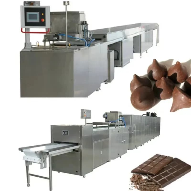 Petite ligne de production de Machine à chocolat personnalisée, Machine à chocolat entièrement autom