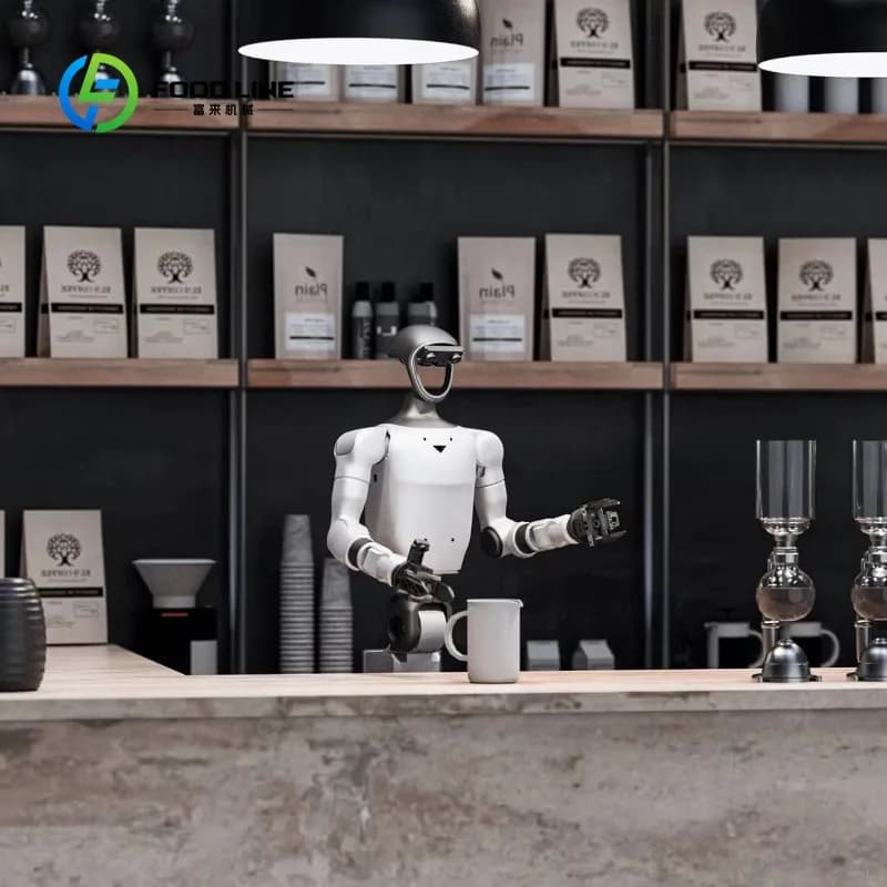 Robot humanoïde intelligent personnalisé avec navigation autonome pour la logistique d'entrepôt et l
