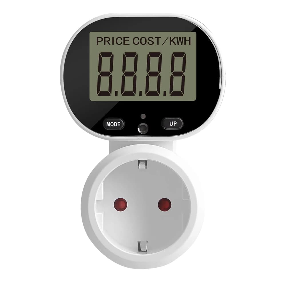Compteur d'énergie wattmètre 16A énergie consommation d'énergie électrique compteur prise 220 volts