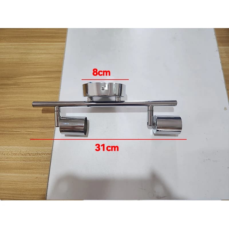Plafond de cuisine rotatif Angle réglable GU10 ampoule LED lampe de Bar vitrine appliques murales sa