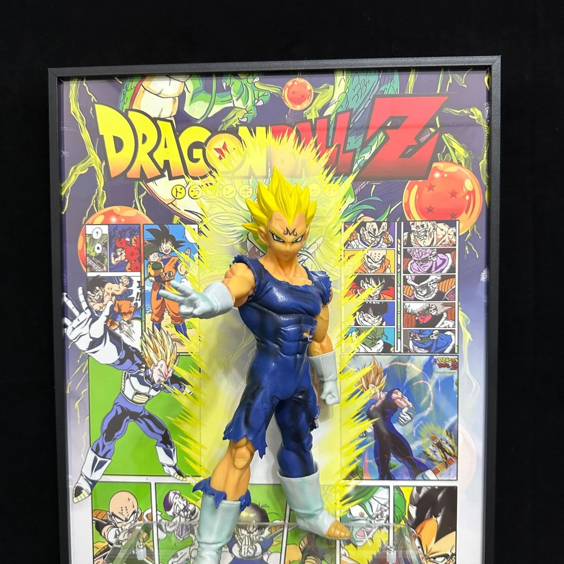 Dragon Ball Z Goku Vs Frieza applique murale 3d Goku & Frieza Kamehameha lampe à LED 3d à collection