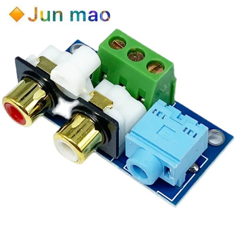 Borne de câblage de carte PCB, prise de courant Type-RCA, carte mère de transfert d'entrée et de sor