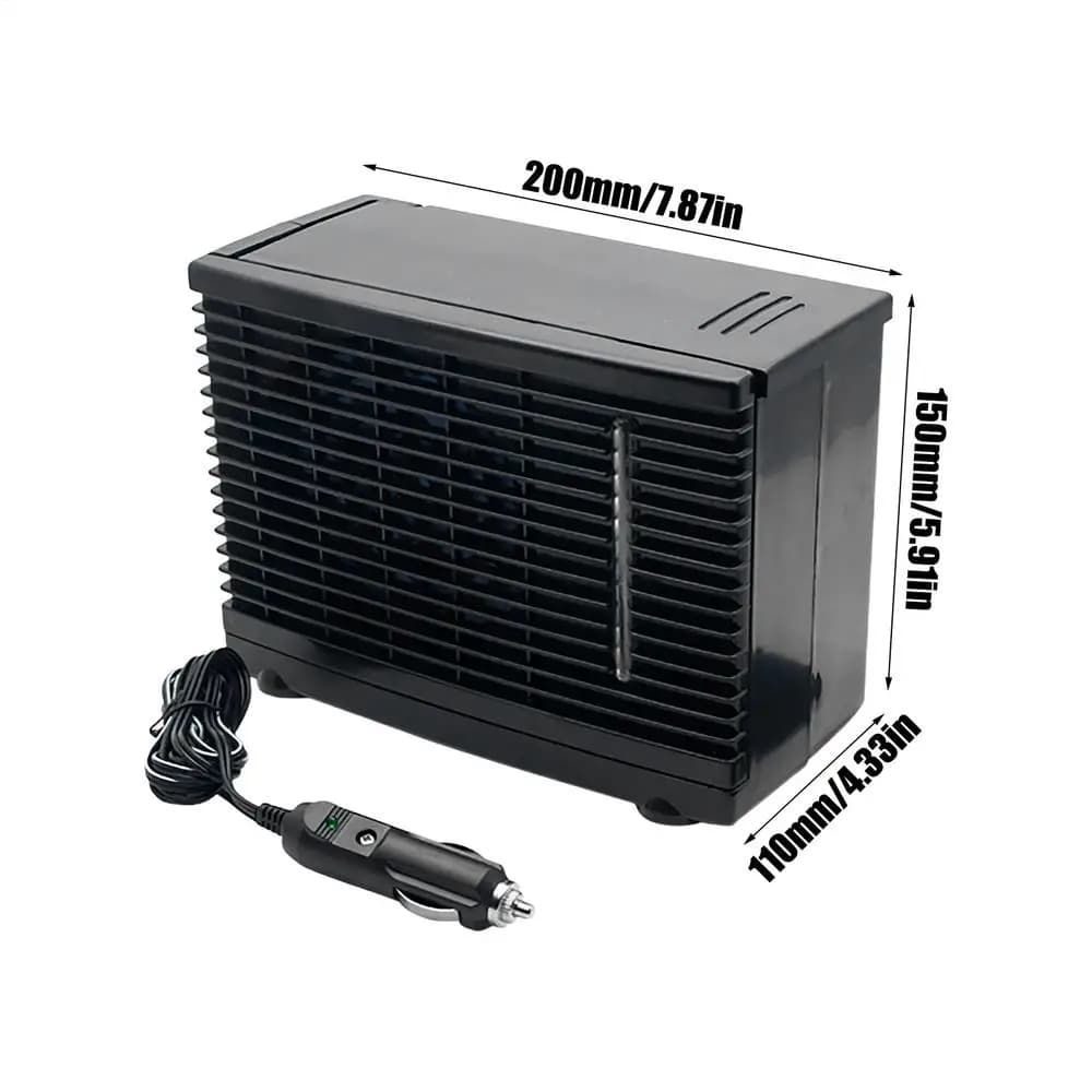 Climatiseurs portables pour voiture, véhicule, appareil de refroidissement adhésif 12V avec réservoi