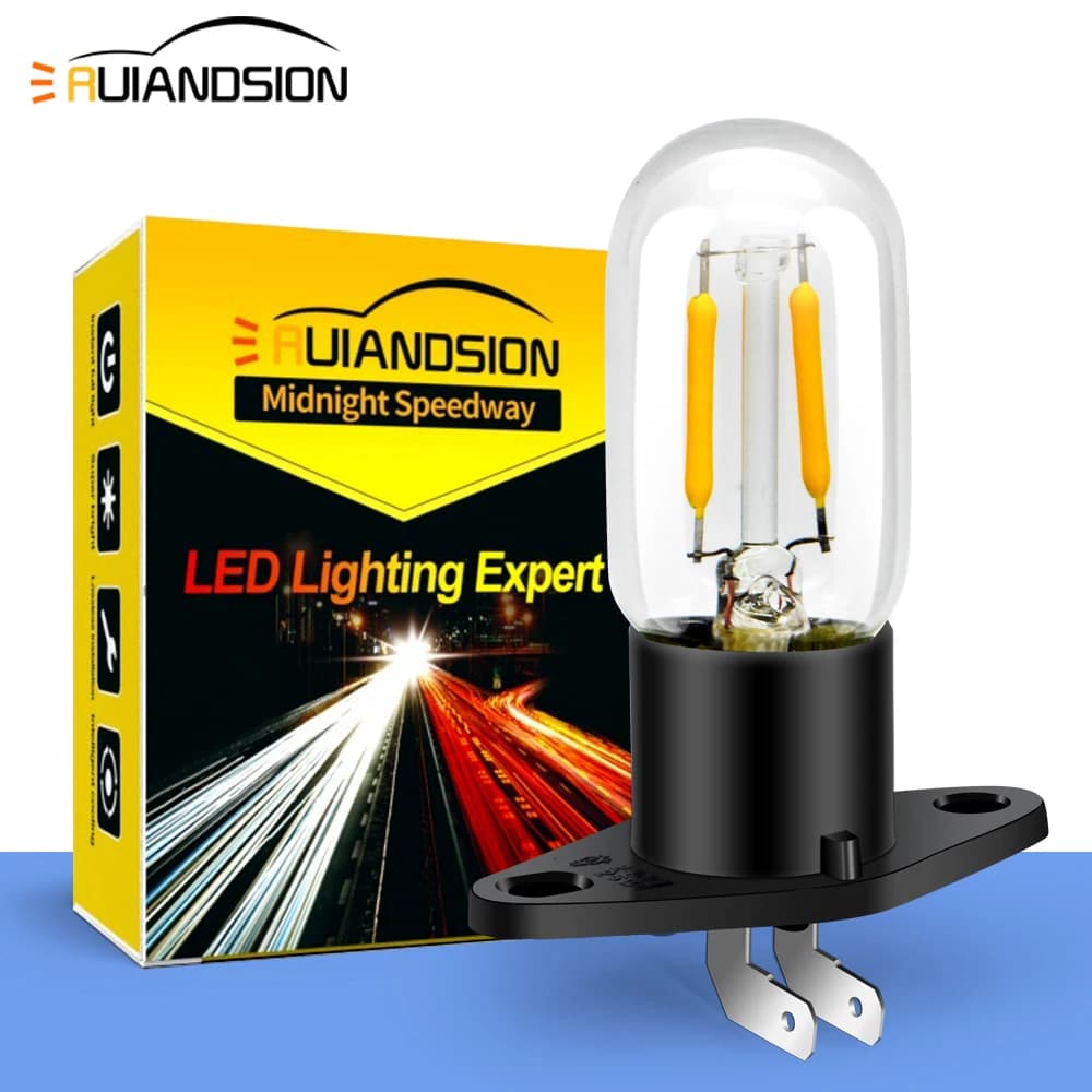 Ampoule LED jaune pour four à micro-ondes, 240V, 25W, éclairage pour réfrigérateur, avec Base, rempl