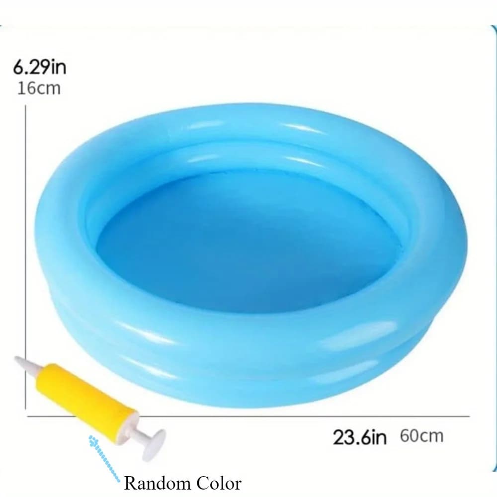 Bain de pieds gonflable, bassin de trempage des pieds 24x7, petit bain de pieds rond à 3 anneaux pou