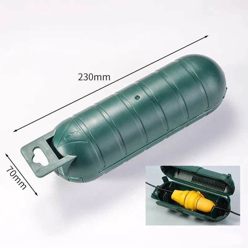 Cache-câble d'extérieur étanche avec joint d'étanchéité pour boîte de connexion électrique, protecti