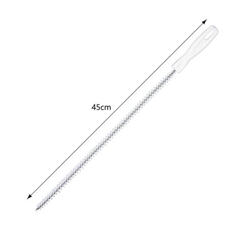 Brosse de dragage de tuyaux, salle de bains, cheveux d'égout, brosse de nettoyage d'évier, nettoyeur