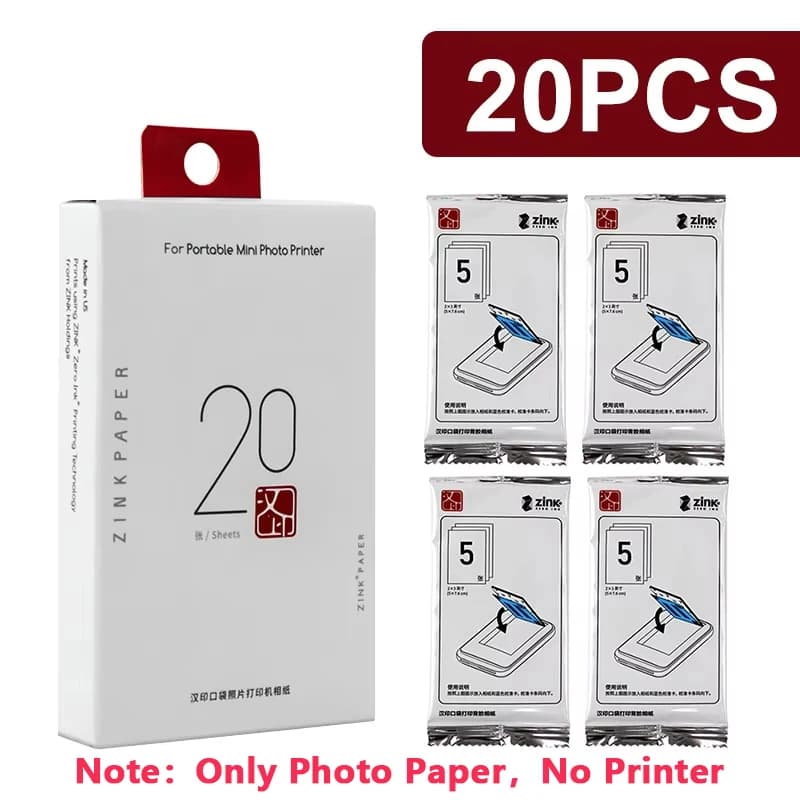 HPRT MT53 Mini imprimante Photo sans fil imprimante de poche Portable impression Portable Mobile 2x3