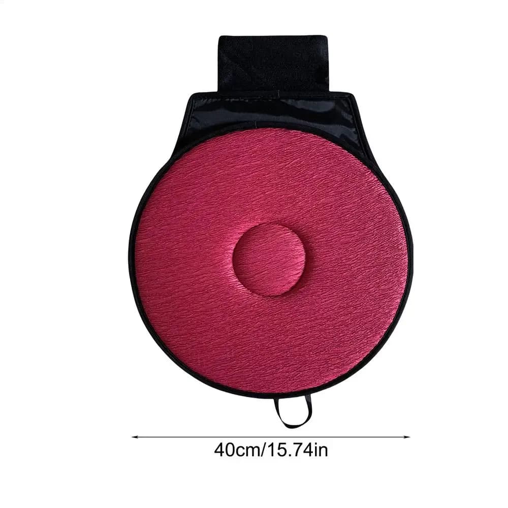 Coussin de siège de voiture rotatif à 360 degrés pour personnes âgées, portable, pivotant, confortab