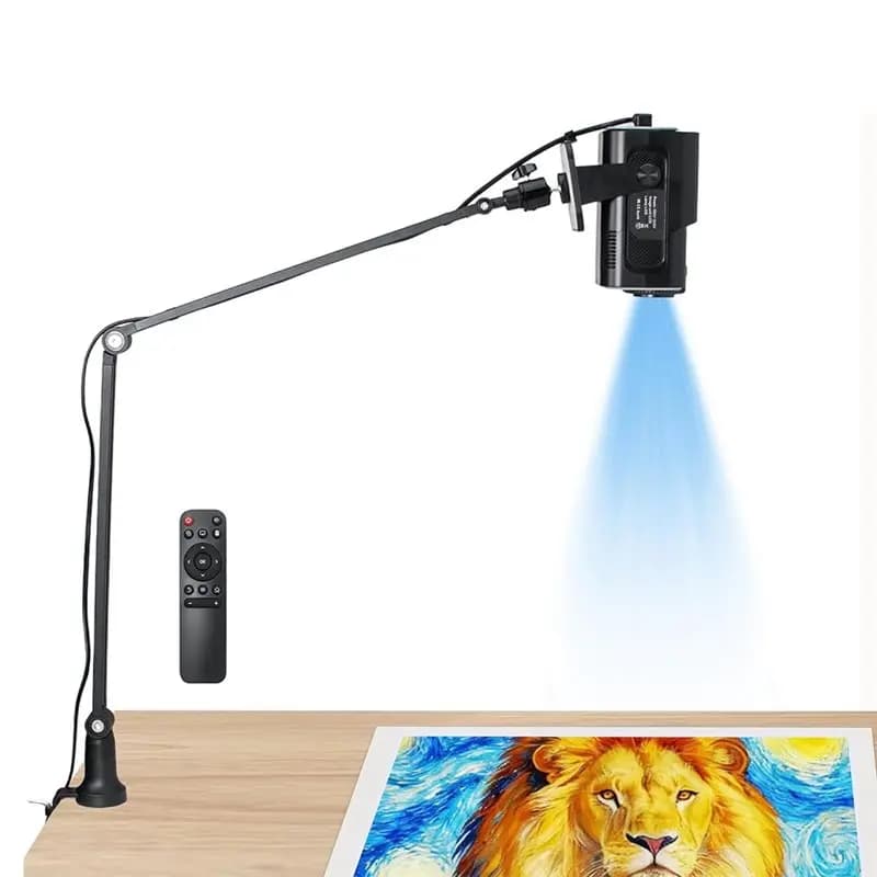 Projecteur de traçage artistique, outil de dessin intelligent, projection d'images sur mur et toile