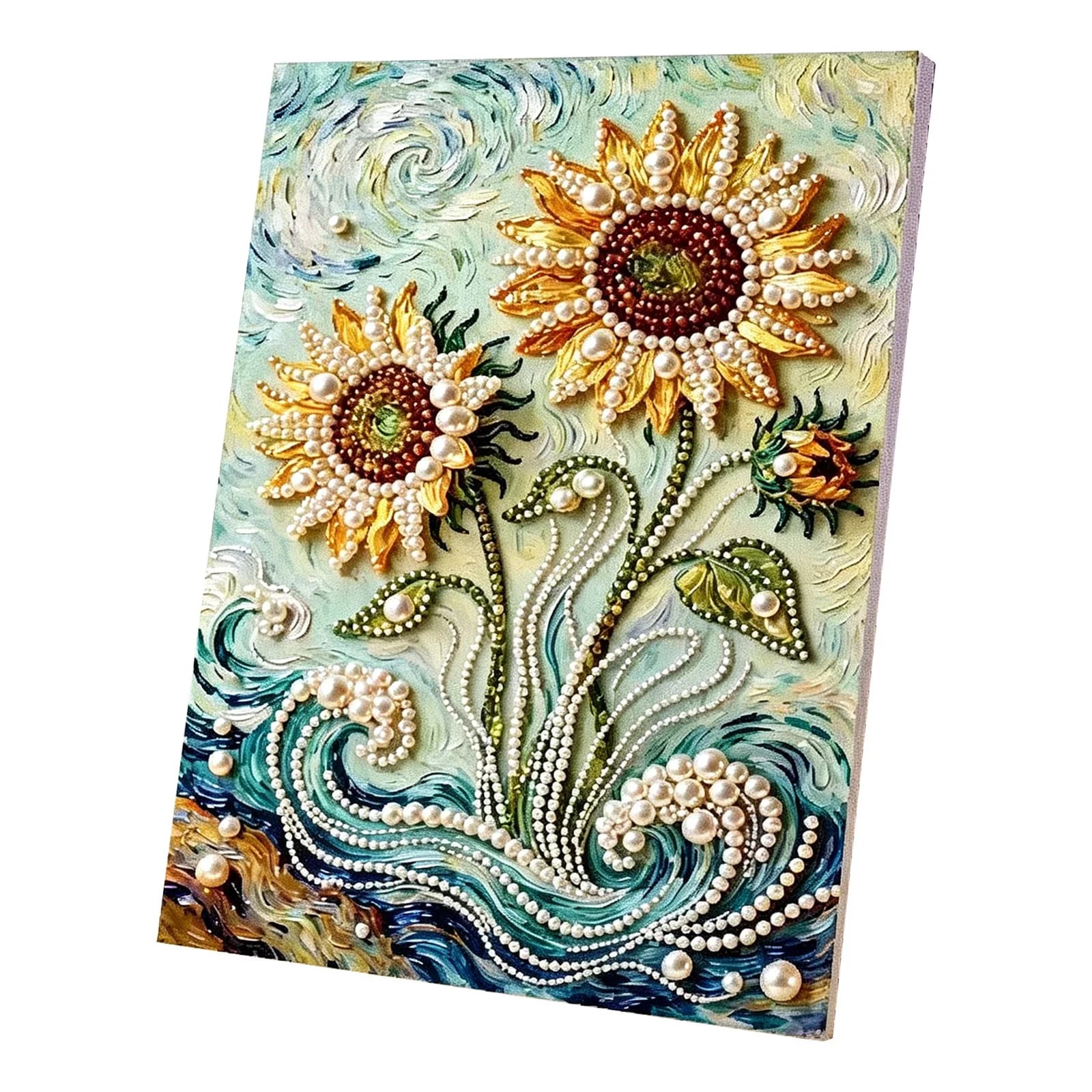 Kit de peinture aux perles DIY avec cadre 30x40cm, peintures aux perles, artisanat artistique pour a