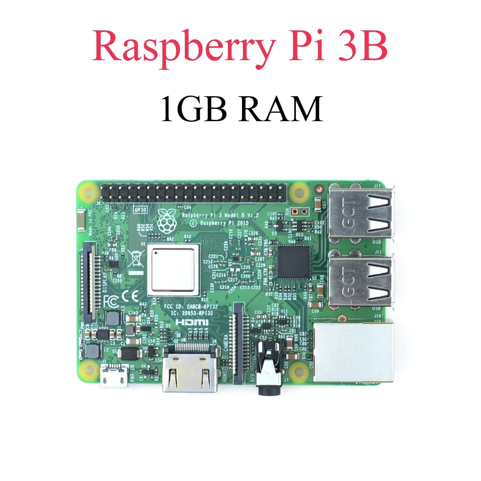 Carte de développement originale Raspberry Pi 5 4B 3B + 3B RAM 2G 4G 8G 16G Broadcom 4 Core CPU pour