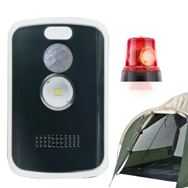 SAC-Alarme de sécurité extérieure avec plusieurs modes, capteur de mouvement, antivol, camping, péri