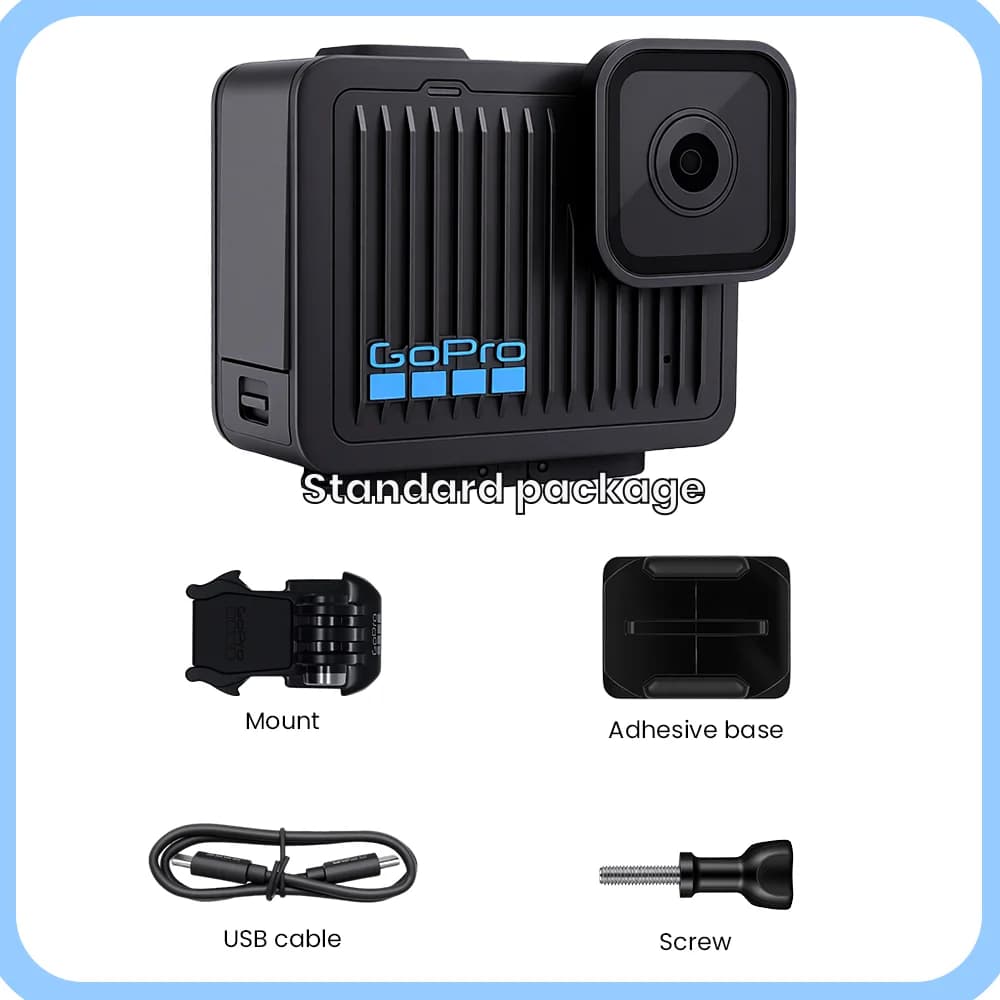 GoPro HERO 4K Caméra d'action compacte 4K 30 HD Petit enregistreur vidéo Caméra de sport GoPro