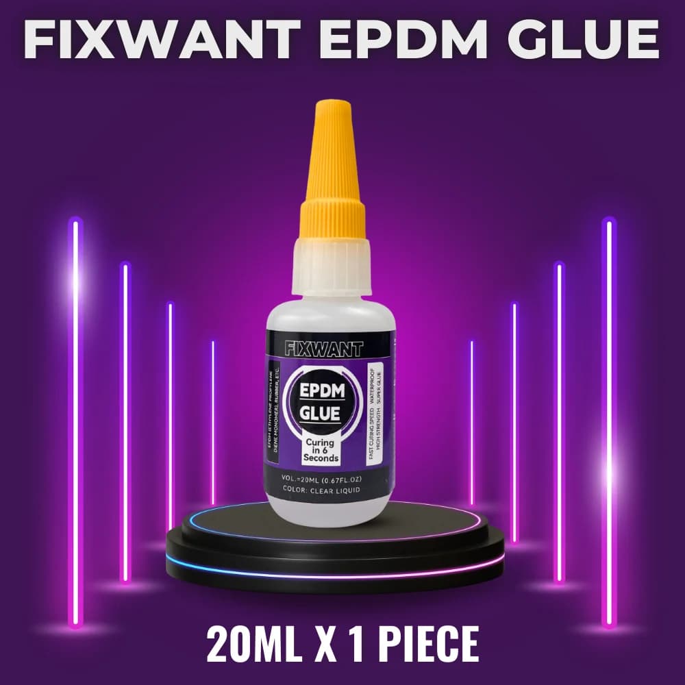 20ML FIXWANT EPDM colle 6 secondes séchage rapide liaison à l'eau éthylène propylène Diene monomère