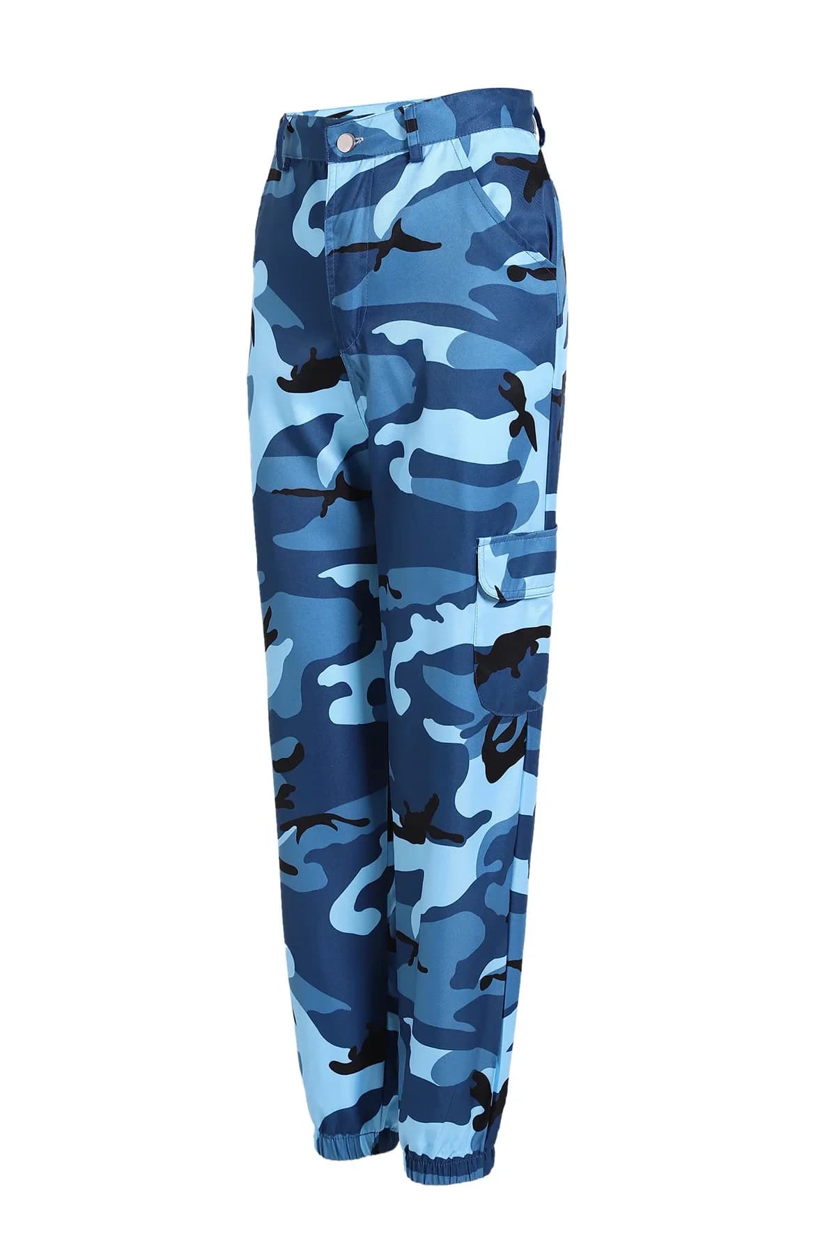 Pantalon cargo camouflage militaire 2026 pour femme, 6 couleurs, taille haute, style hip-hop, long,