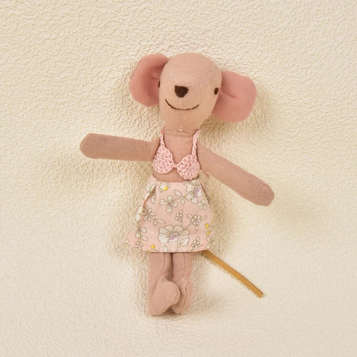 Jouet de maisonnette H - Souris de 13 cm (3 styles disponibles) Convient pour la décoration de mini-