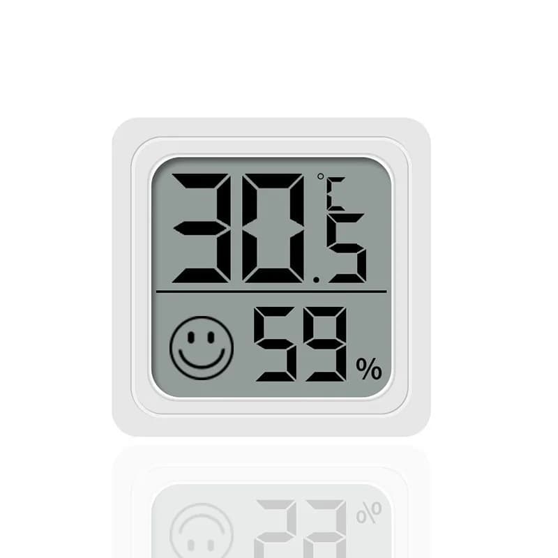 Compteur de température et d'humidité à énergie solaire, Mini compteur de détection de température é