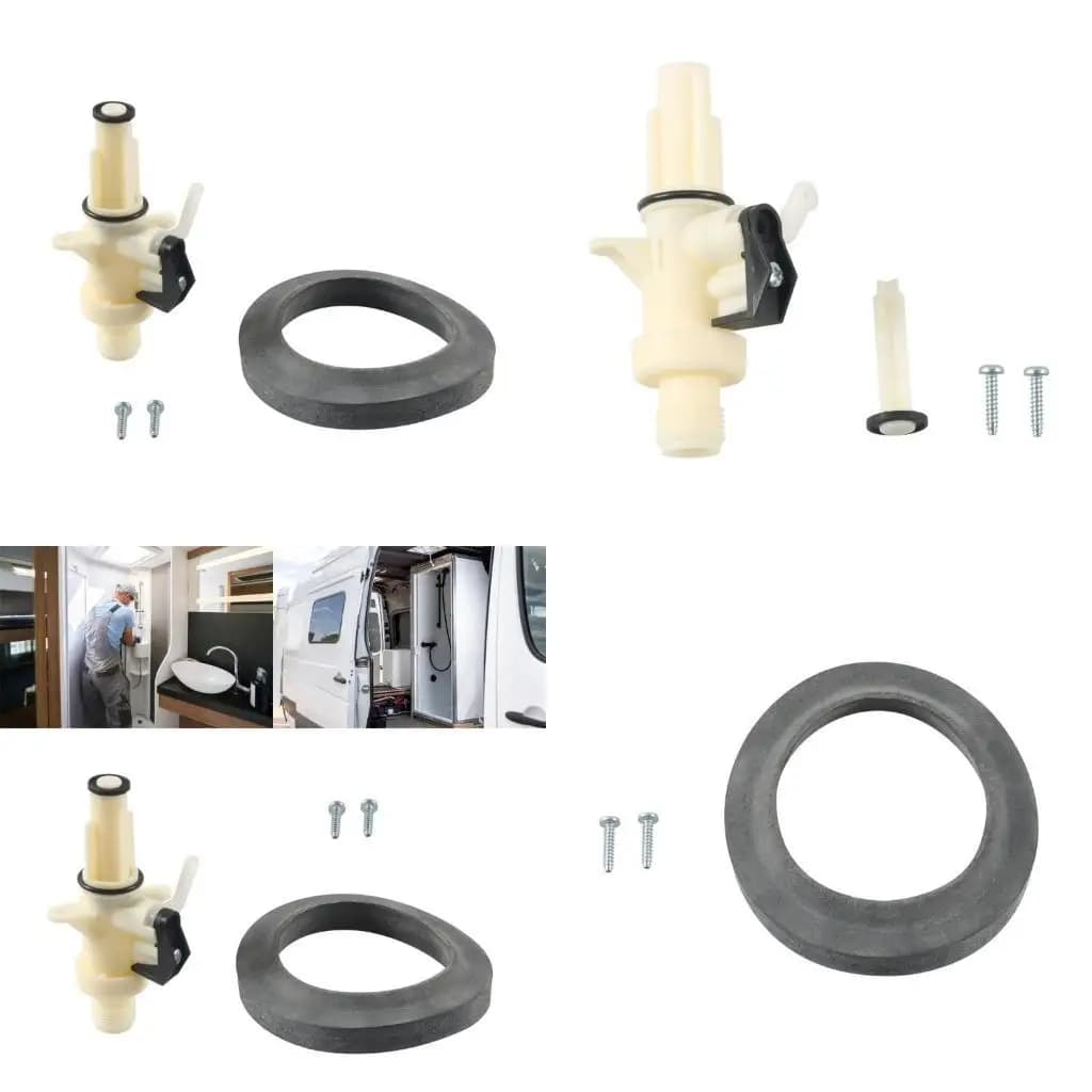 vannes à eau 31BC pour les caravanes Campers Toilet, correction facile, changement rapide Installati