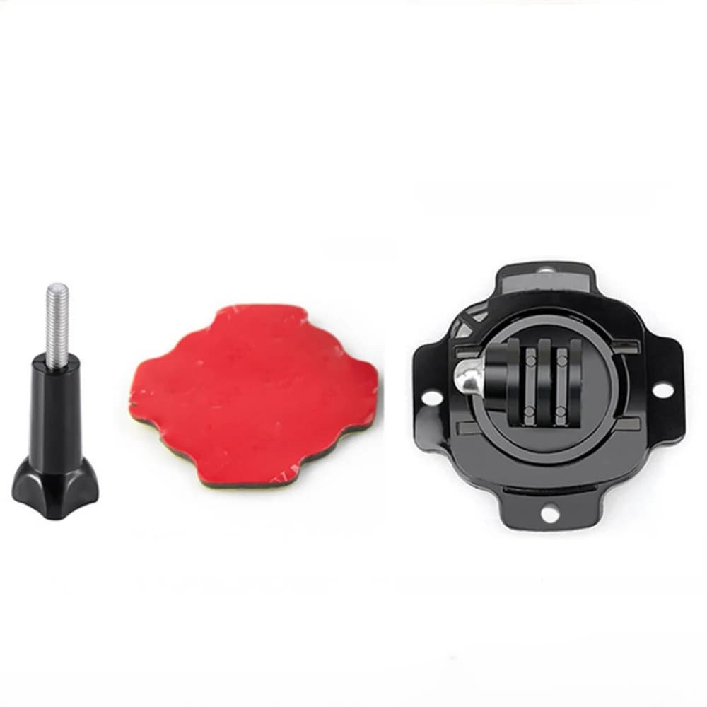 Supports de Base adhésives rotatives pour casque de moto, pour GoPro13 12 11 10 9 8 7 6 5 Session SJ