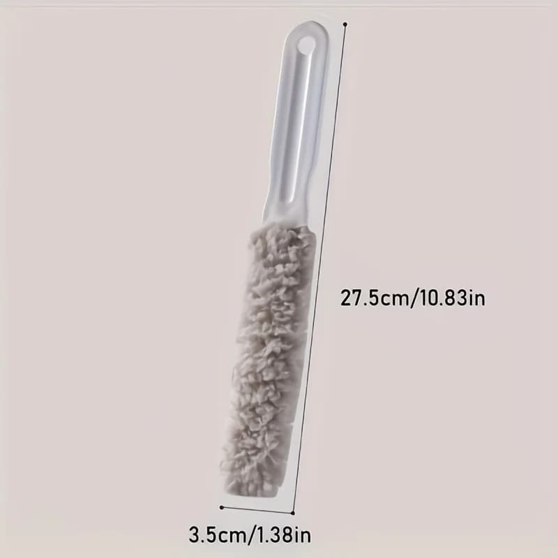 Brosse de nettoyage d'écart de climatiseur suspendu, outil de nettoyage de volet, brosse de dépoussi