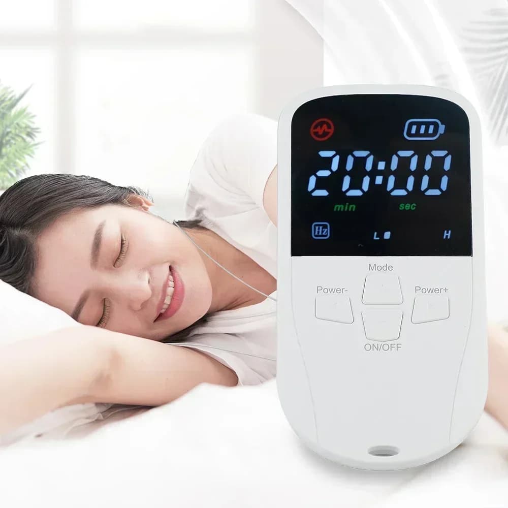 Aide au sommeil CES technologie de stimulation par électrothérapie crânienne Alpha Stim insomnie app