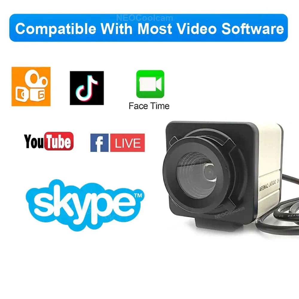 Webcam USB Ultra HD 12.0MP Autofocus pour PC, 3000p, 15fps, 4k, 30fps, capteur IMX362, Mini boîte mé