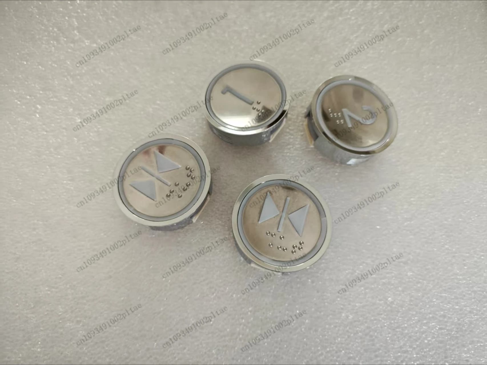 1 bouton d'ascenseur STVF9 et 1 clé de bouton d'ascenseur HD60-1, adaptés aux accessoires de boutons