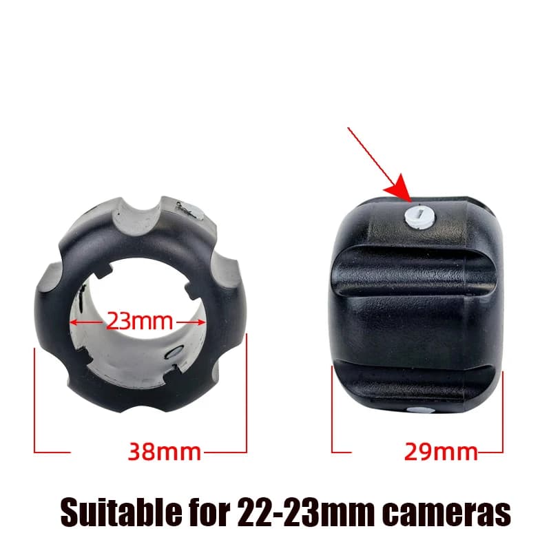Support de poulie pour sonde de caméra endoscopique / Centreur de tuyau d'évacuation / Support de ca