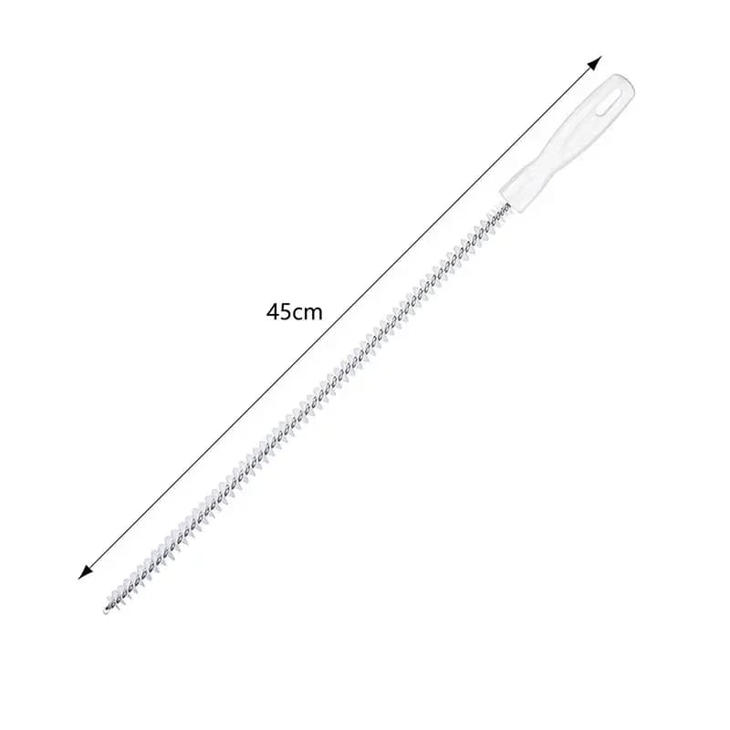 Brosse de dragage de tuyaux, salle de bains, cheveux d'égout, brosse de nettoyage d'évier, nettoyeur