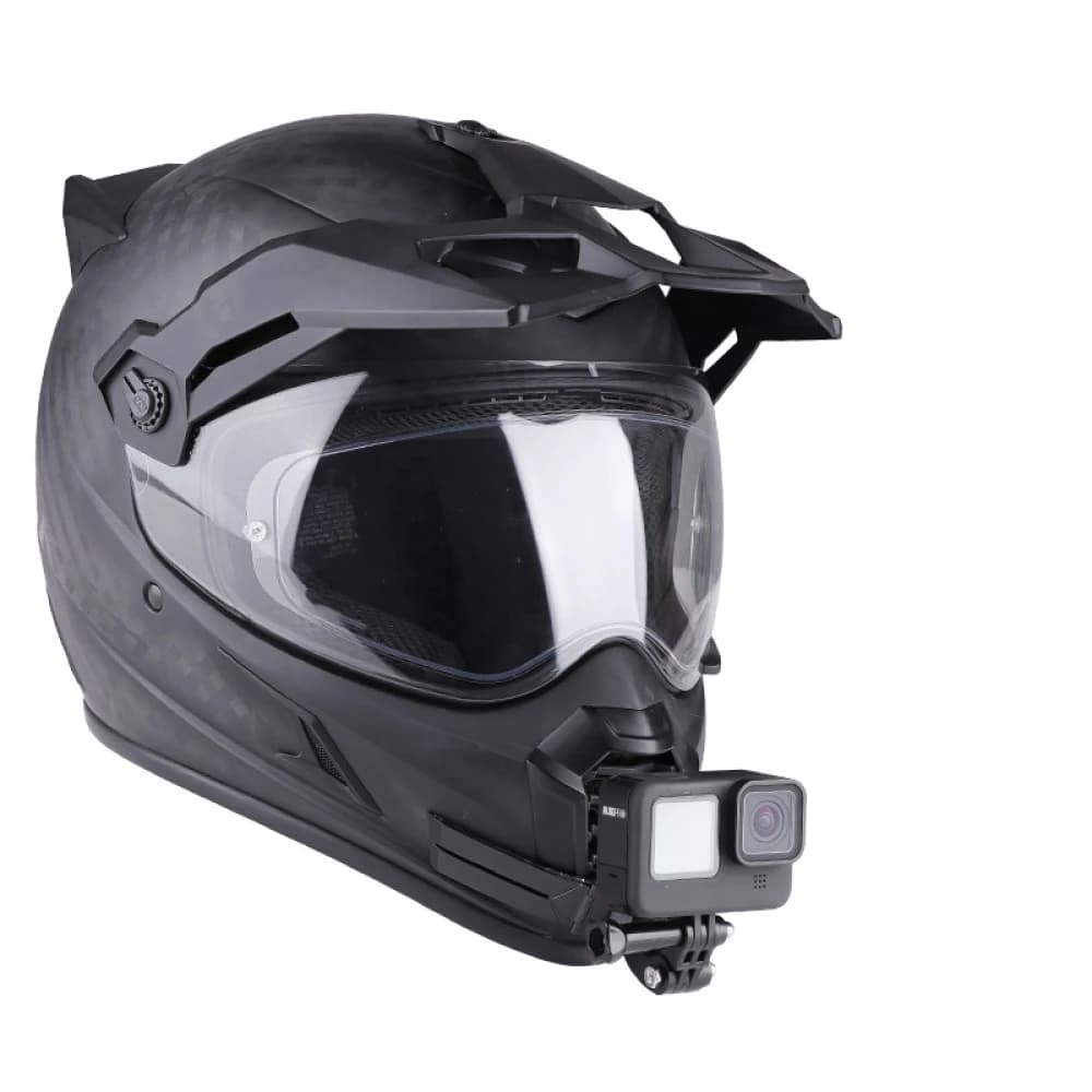 Support de menton pour casque de moto, compatible avec les caméras sportives 11/10 et autres caméras