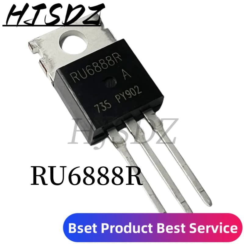 10 pièces/lot RU6888R RU6888 6888R TO-220, en Stock