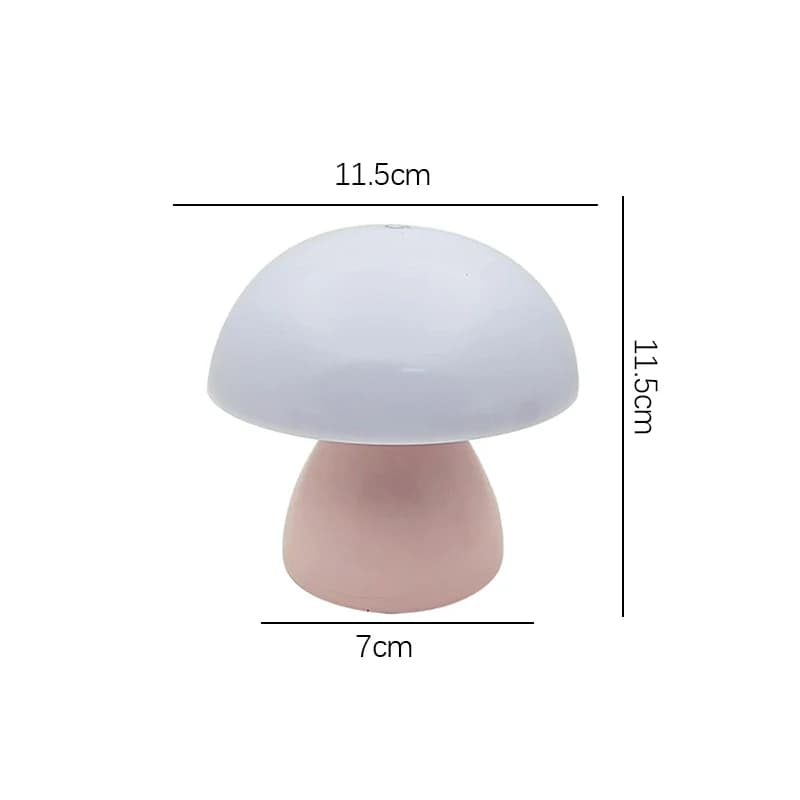Lampe de Table Led champignon charge tactile bureau café Bar, décoration de chambre d'hôtel, atmosph
