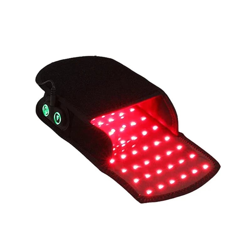 Bottes de massage des pieds de thérapie par la lumière rouge, perles infrarouges LED, pantoufles d'i