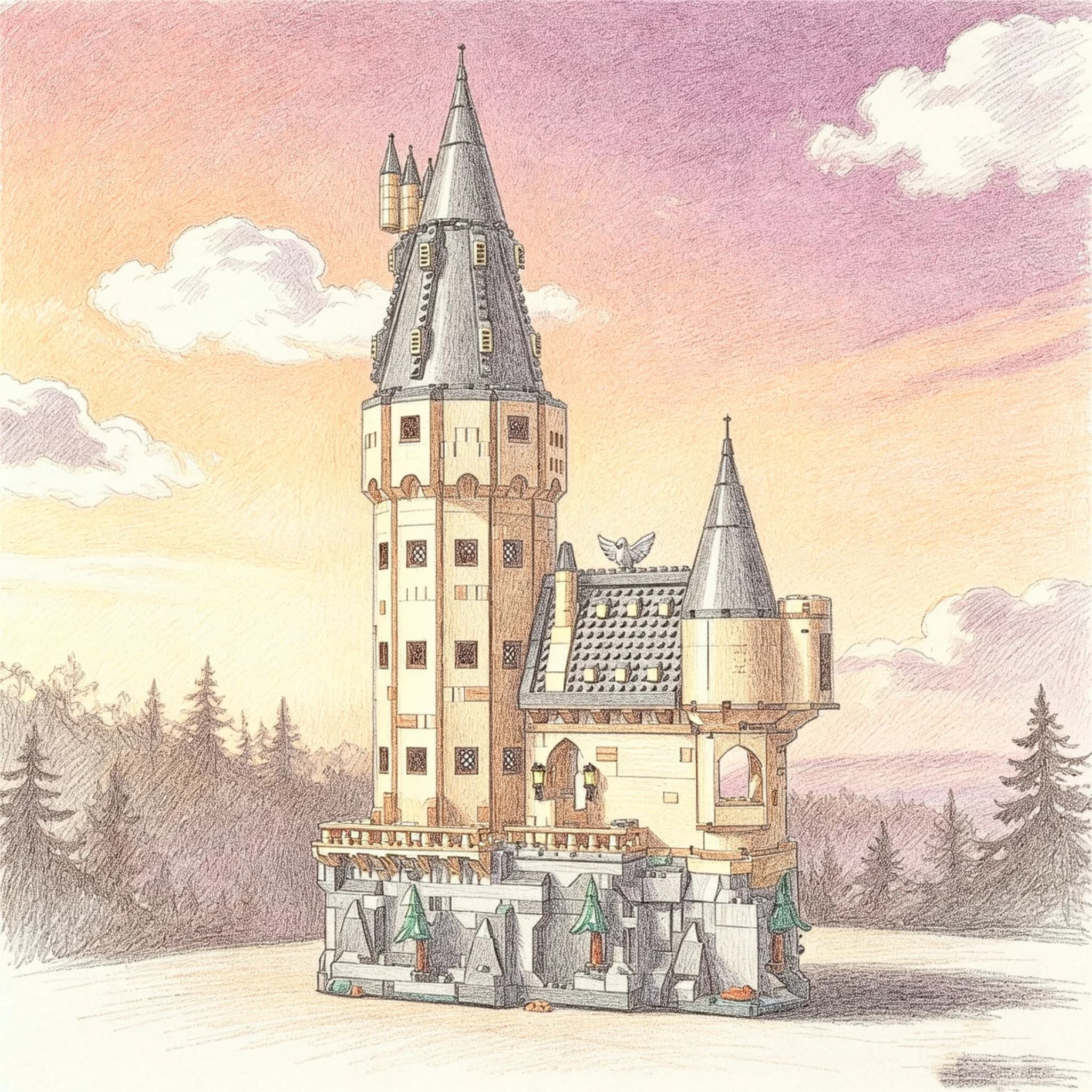 Nouveaux blocs de construction Magic House 2026 pour la décoration de la maison, cadeau d'anniversai