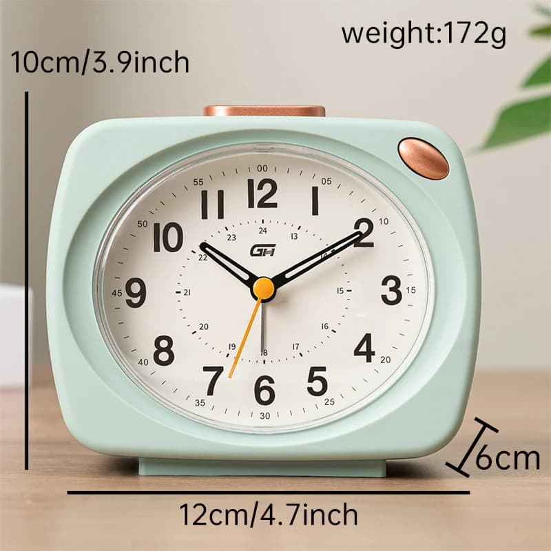 Réveil musical, style moderne, avec fonction snooze et fonction veilleuse, peut fonctionner, un bon