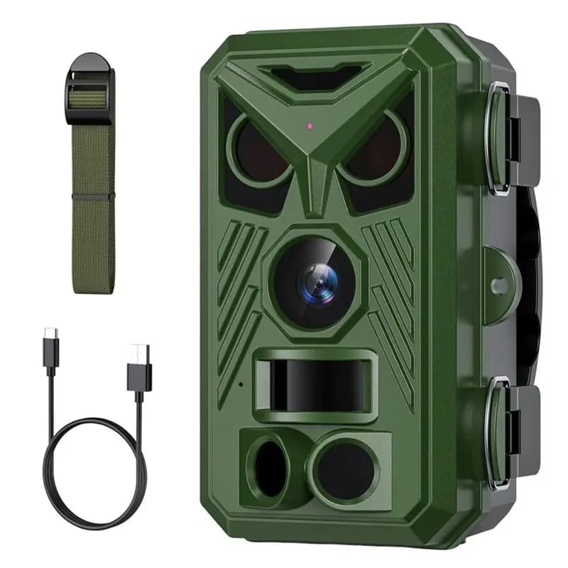 Caméra de chasse infrarouge HD 1080P PHILE-Wildlife Surveillance avec vision nocturne 2,4 pouces, ca