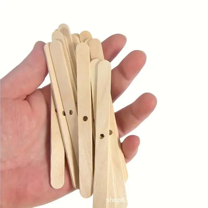 Porte-mèches de bougie en bois, outil de fabrication, dispositif de centrage de mèches, accessoires