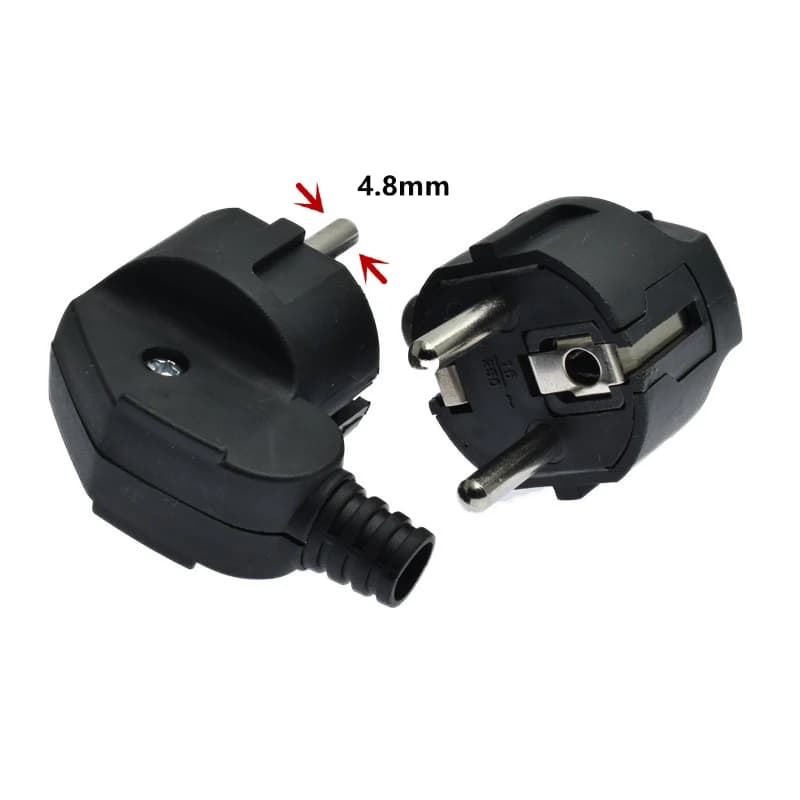 Remplacement prise ca ue espagne corée prise rechargeable prise mâle femelle câblage prise rallonge