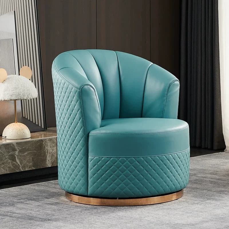 Chaise de loisirs design de canapé simple de salon de luxe léger italien
