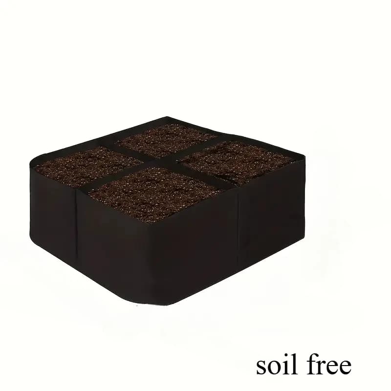 Ensemble de lit de jardin surélevé Extra Large à 8 grilles, boîte de plantation rectangulaire Durabl