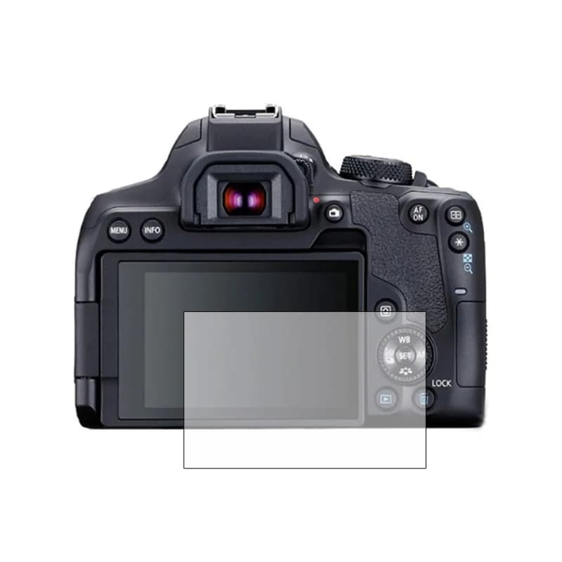 Protecteur d'écran en verre pour Canon G9X G7X G5X 6D 7D Mark II III 200D 760D 80D 800D 850D 90D 150