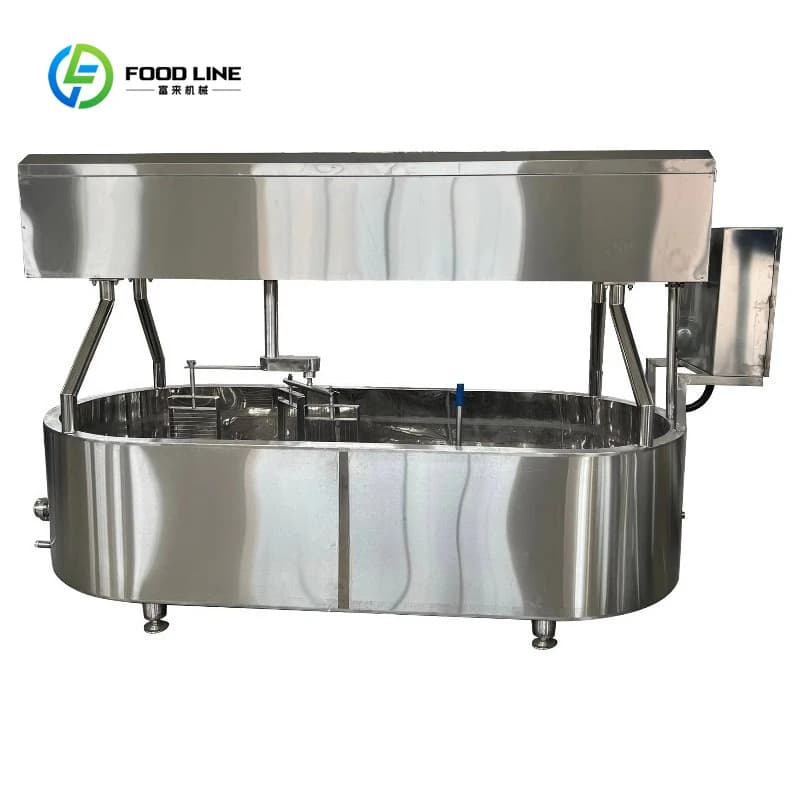 Mélangeur de cuisson et de préparation de fromage personnalisé 500L, réservoir de fabrication de fro