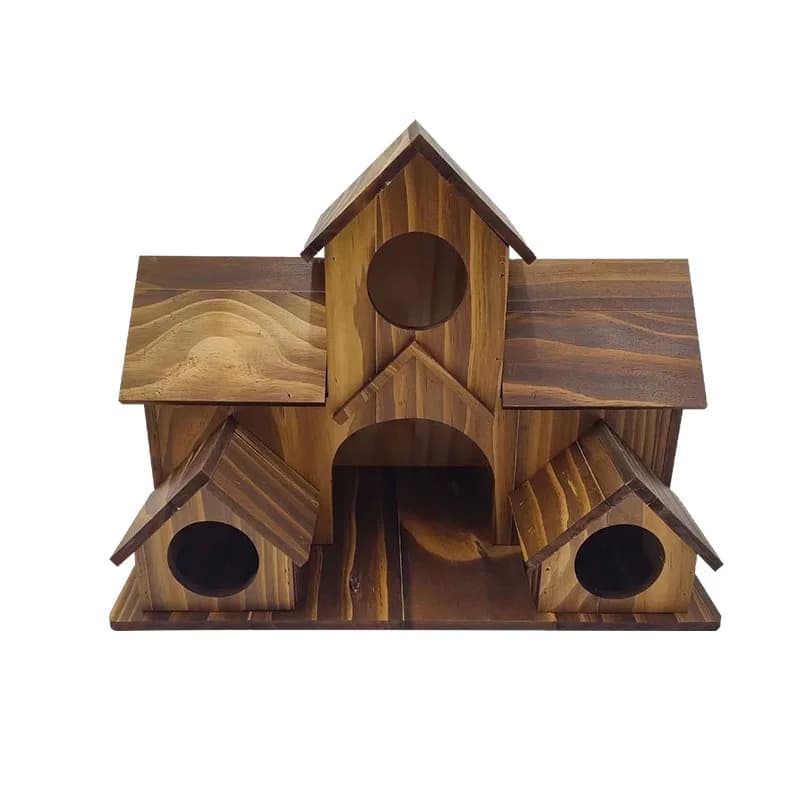 Nichoirs pour oiseaux, grande maison pour oiseaux pour jardin, cour, décoration extérieure, pour pin