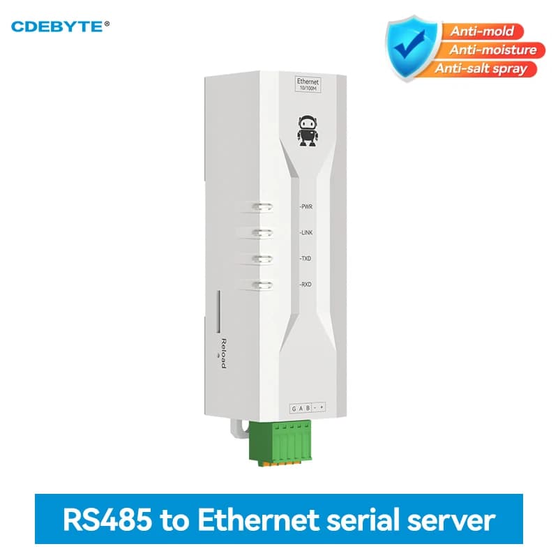 Serveur série vers Ethernet, passerelle ModBus RS485, Isolation du Signal NE2-D11P, prise bidirectio
