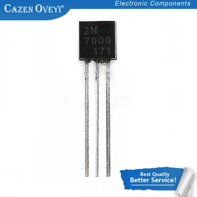 20 pièces/lot, 2N7000 7000 TO92 TO-92, en Stock