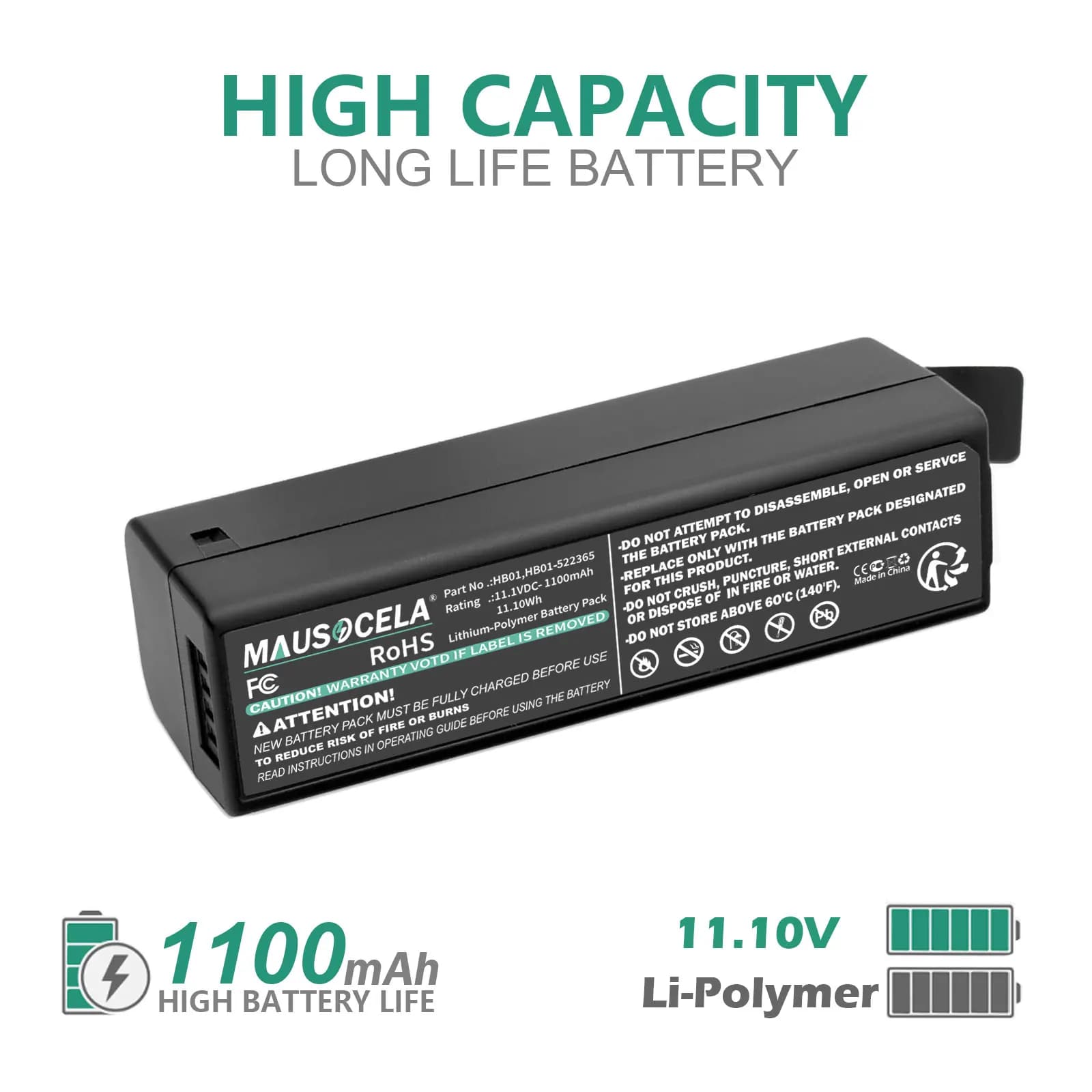 Batterie d'appareil photo pour DJI : HB01, HB01-522365, Osmo, caméra portable 4K Osmo, Zenmuse X3, Z