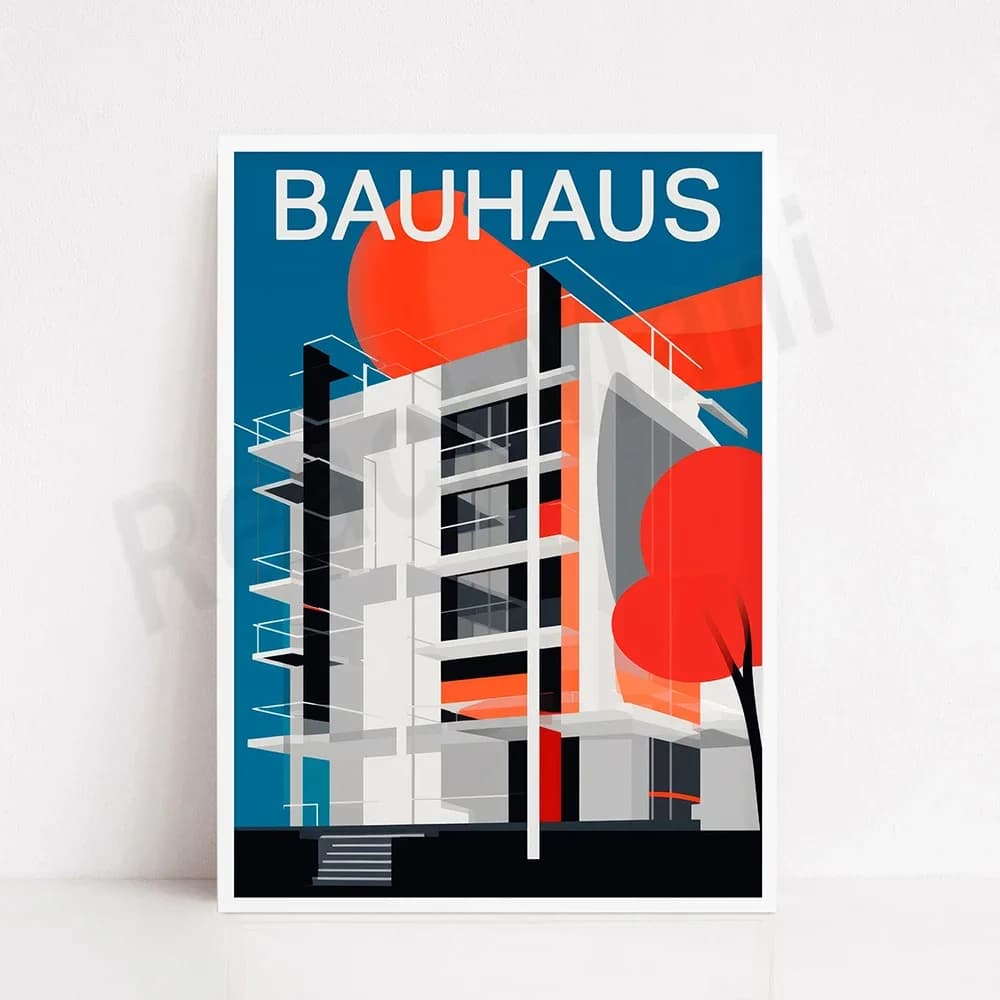 Affiche en Noir et Blanc avec Motif de Mouvement pour Décoration de Maison, Art Déco de Style Modern